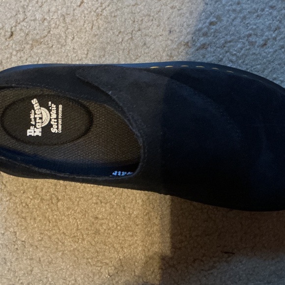 Dr. Martens size 9 black suede zebzag anywair mules - Picture 4 of 5